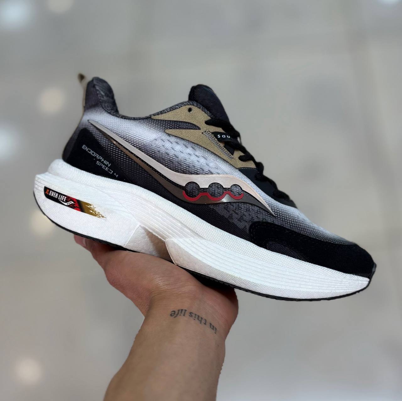 Saucony speed 4 مشکی (1573) Saucony speed 4 مشکی (1573)