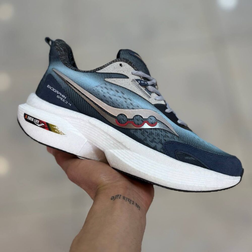 Saucony speed 4 سرمه ای (1572)