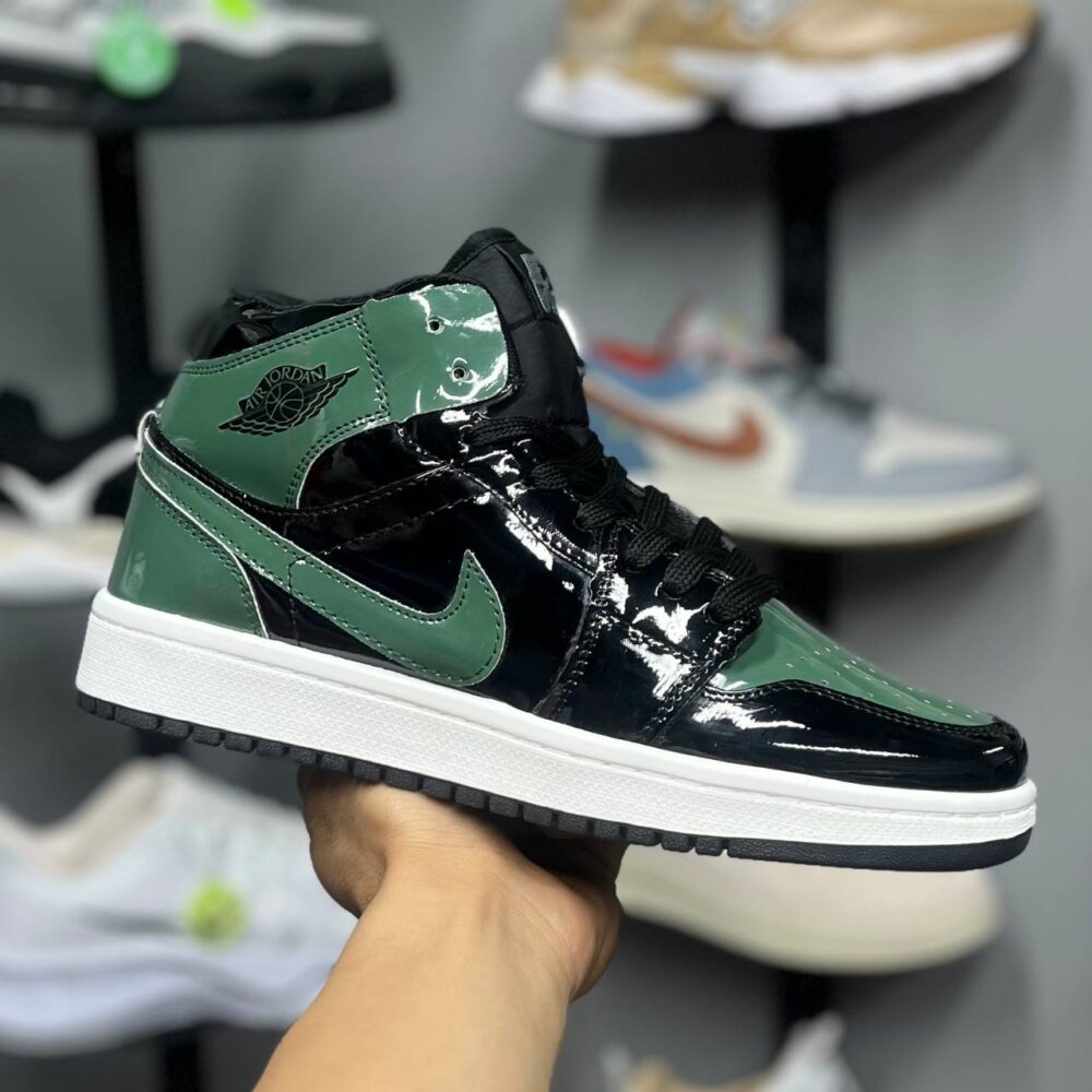 جردن ۱ ورنی سبز تیره (801)