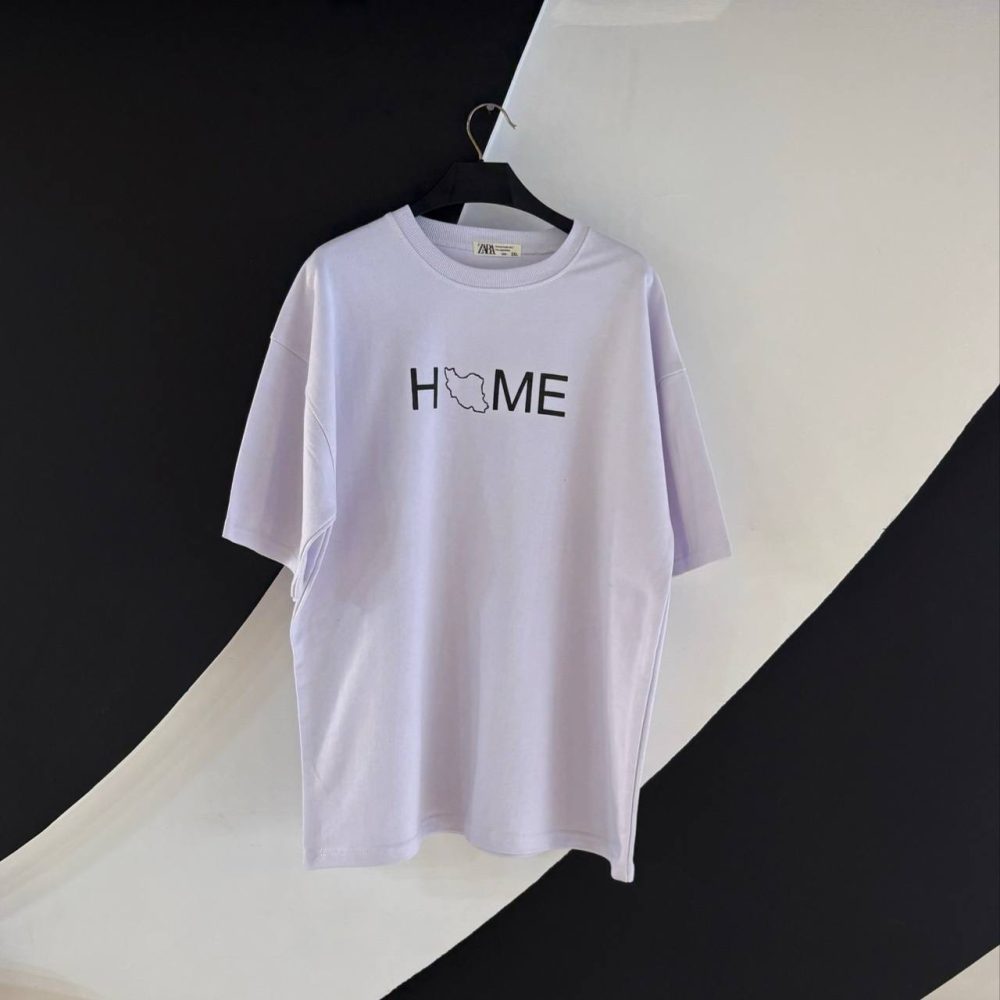 تیشرت HOME سفید