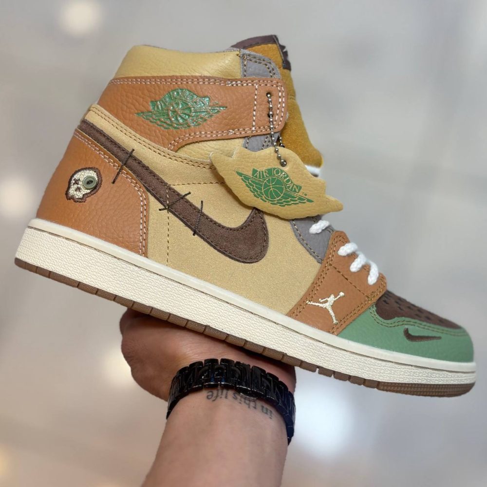 Nike woodoo ساقدار قهوه ای هایکوالیتی (8)