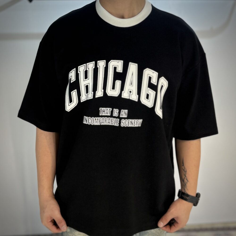 تیشرت CHICAGO مشکی