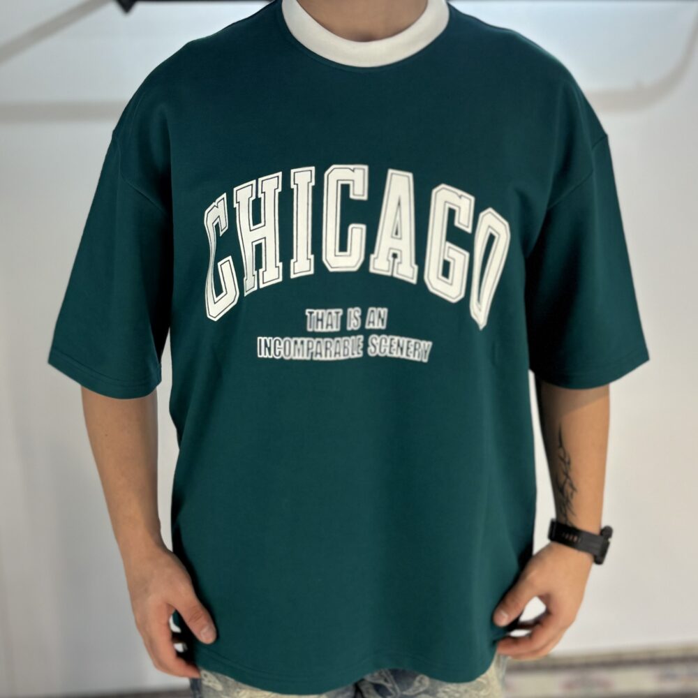 تیشرت CHICAGO سبز