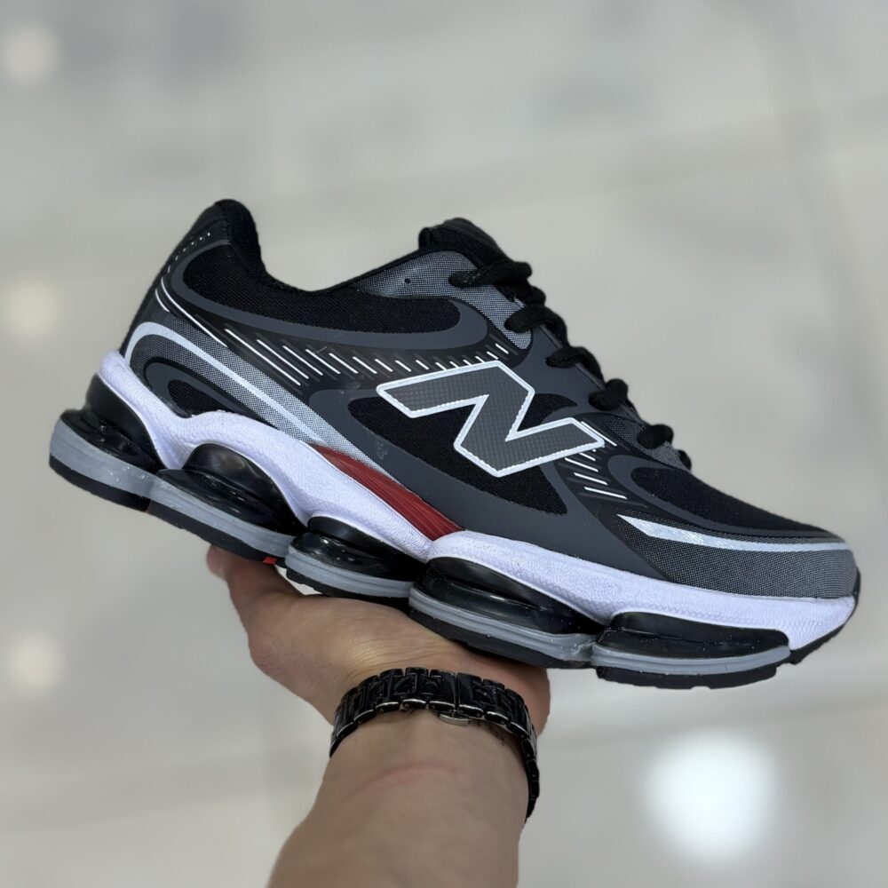 New balance 2000 مشکی خط سفید (1618)