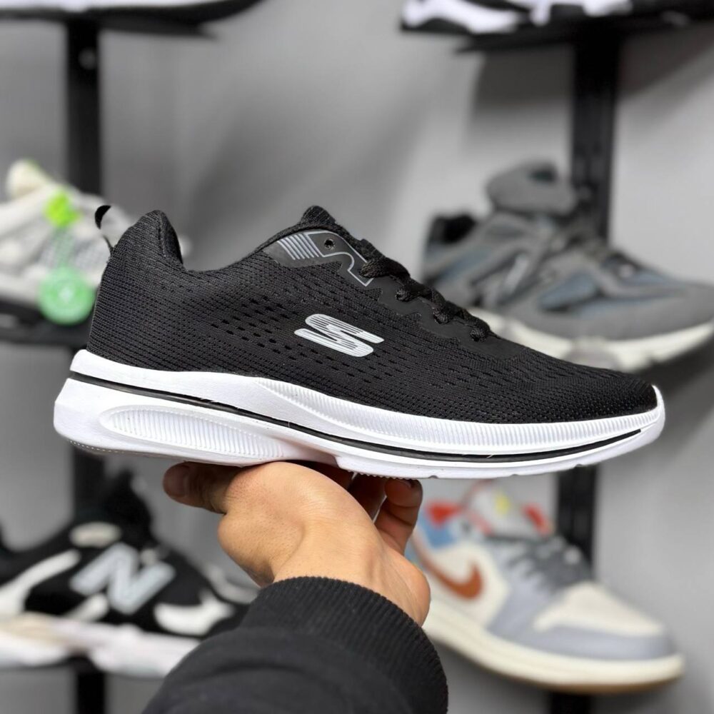 اسکیچرز دخترانه مشکی (862)