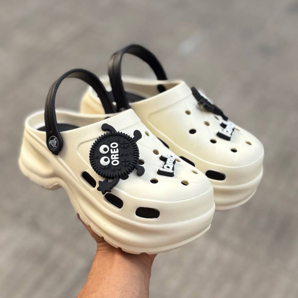 کراکس oreo سفیدمشکی (1214)