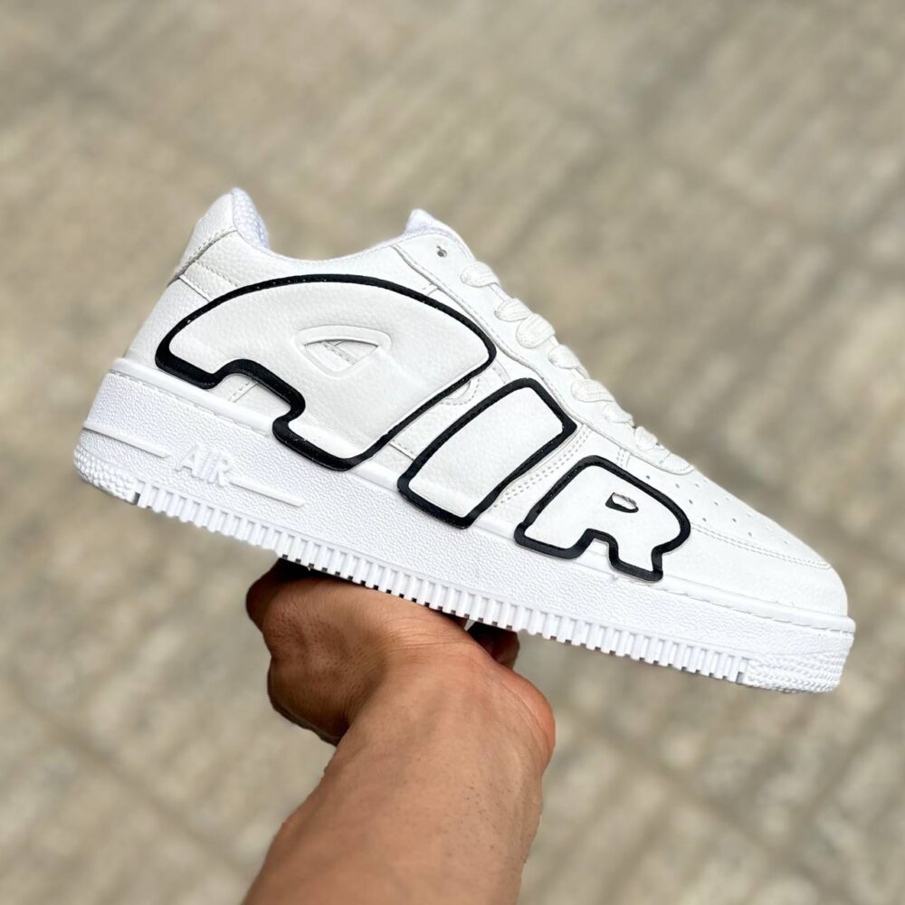 ایرفورس Air سفید خط مشکی (1257)
