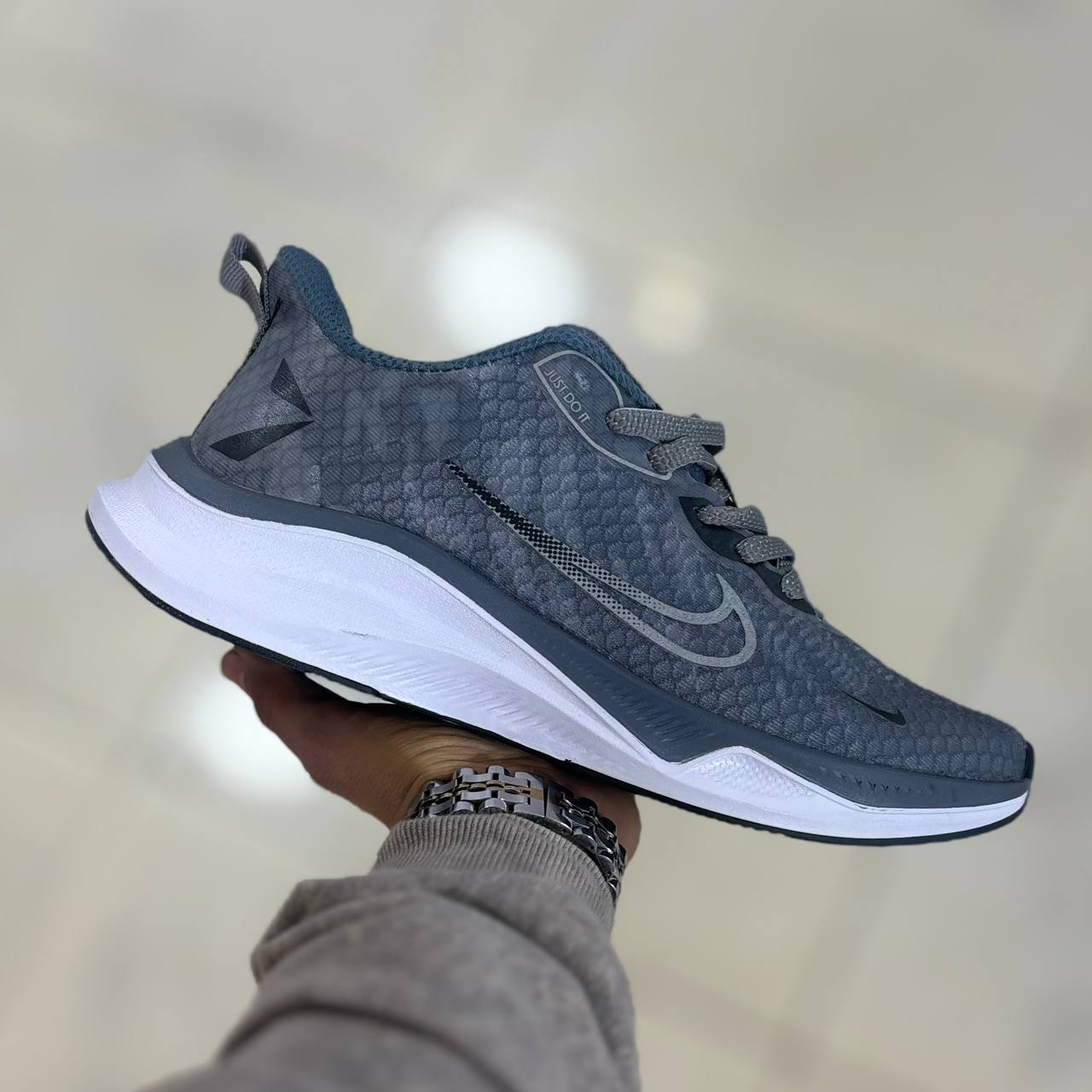 نایک رانینگ JUST DO IT طوسی🇨🇳 (1482)