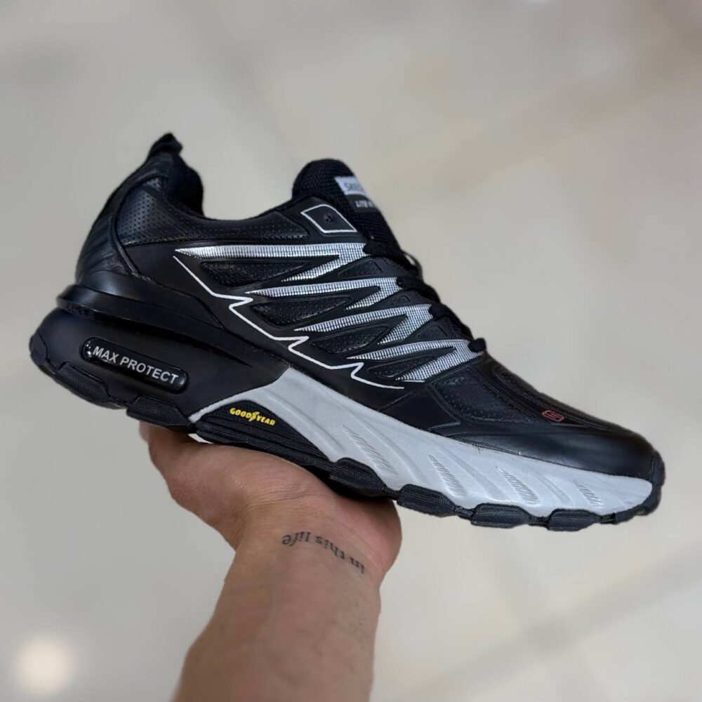 SKECHERS مشکی طوسی, ضد آب (1518)