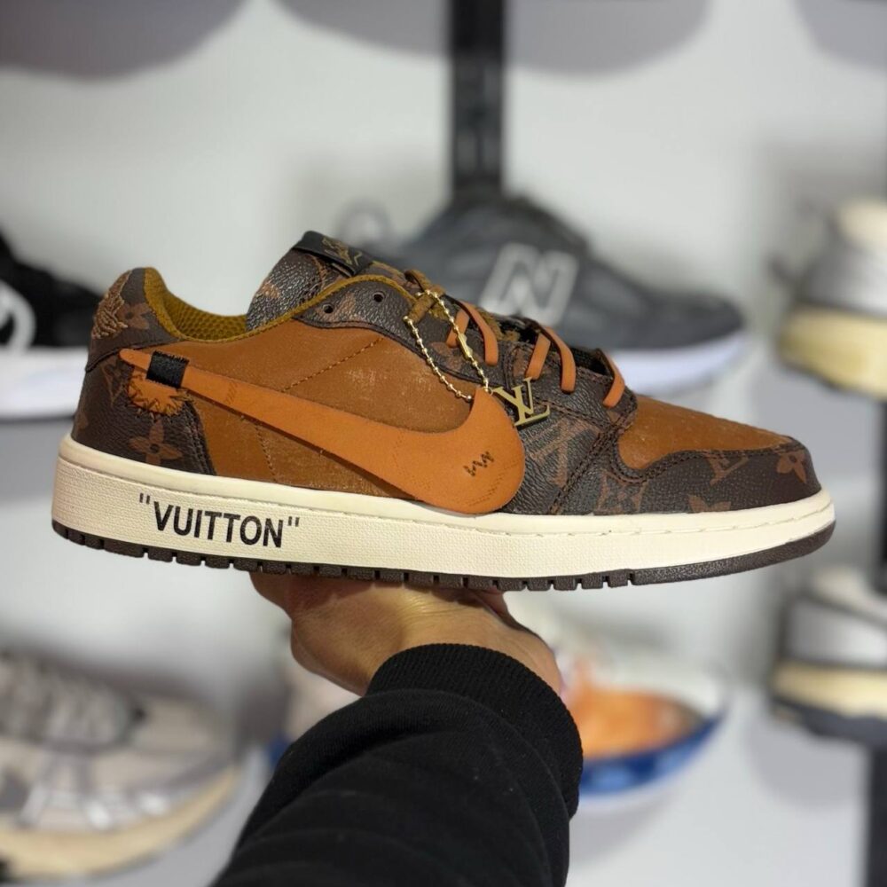 نایک جردن LV قهوه ای کاستوم (1031)