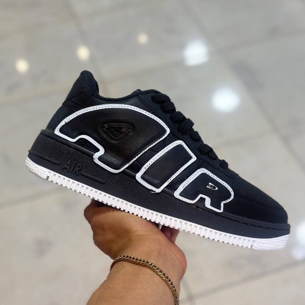 ایرفورس air مشکی خط سفید (1288)