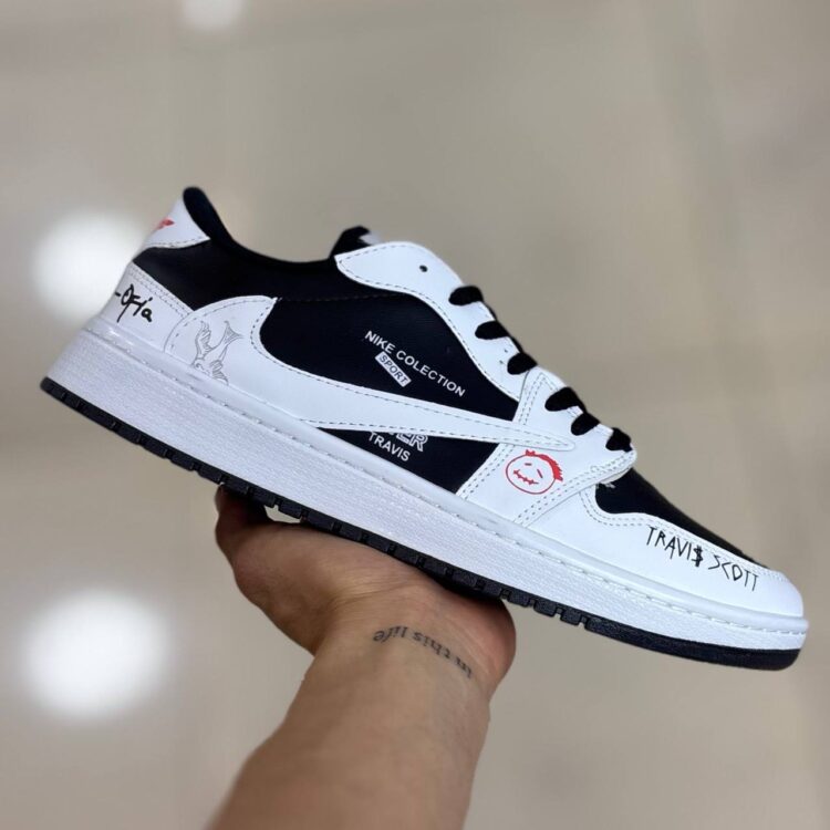 نایک ترویس سفید مشکی آفر (2536)