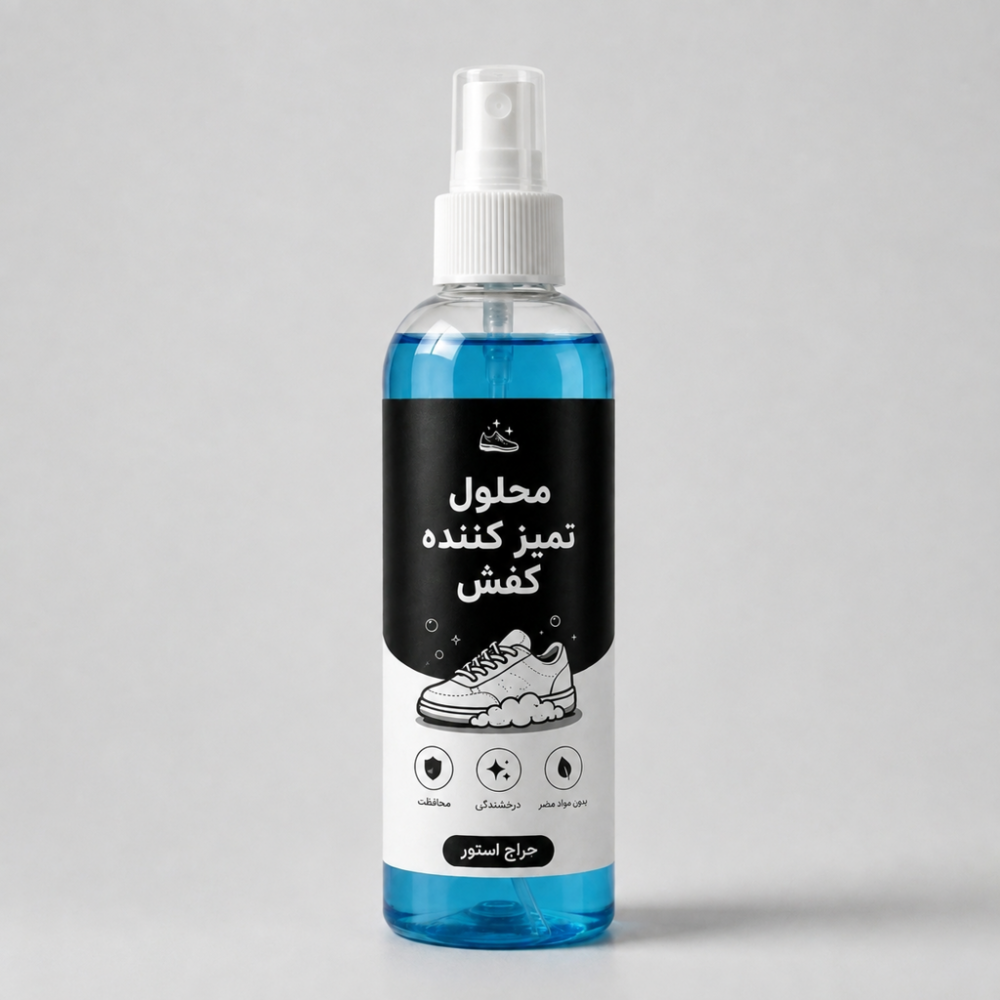 محلول اسپری جادویی تمیز کننده کتونی